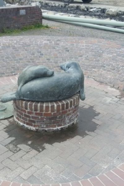 Seehund-Statue gestohlen