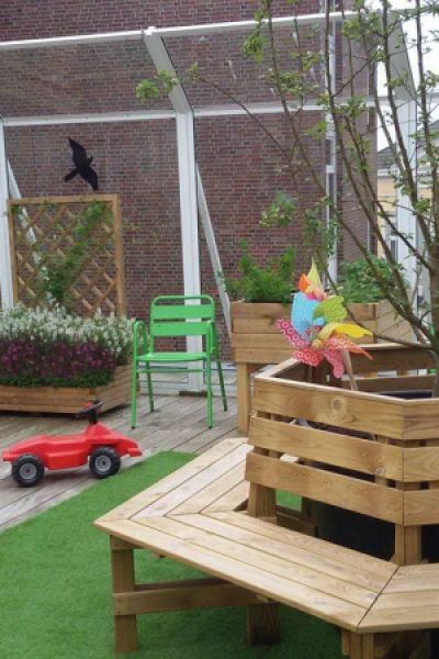 Jever: Neue Dachterrasse für Jung und Alt