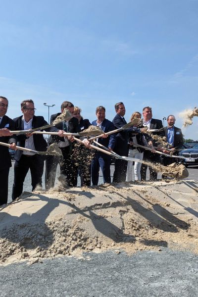 Erster offizieller Spatenstich für 