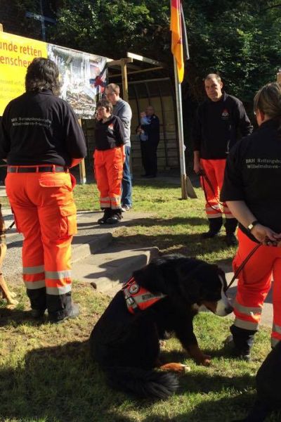 Die Rettungshundestaffel feiert Geburtstag