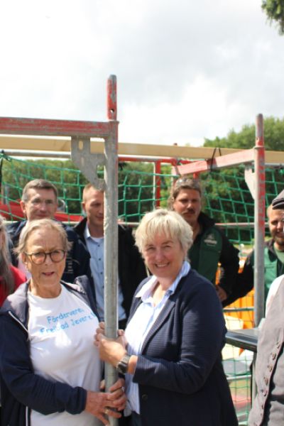 Richtfest am Freibad in Jever