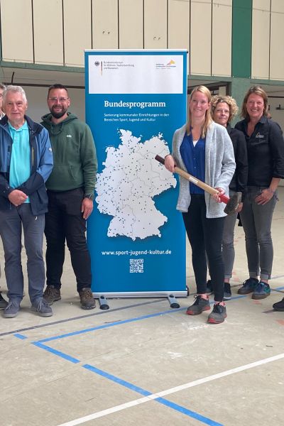 Sanierungsstart für Sporthalle der Oberschule Bockhorn