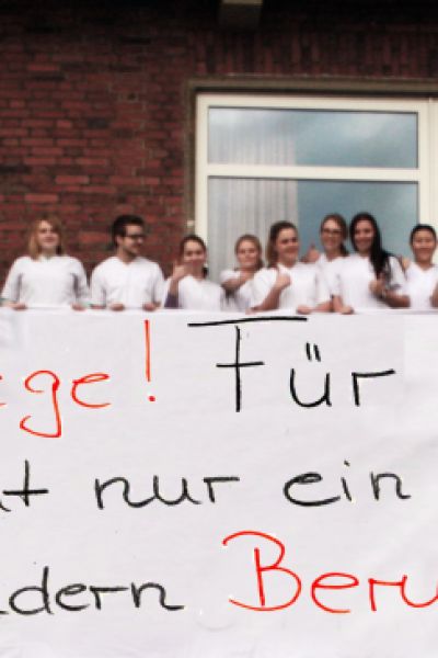 Sande: Pflegeschüler leiten Station