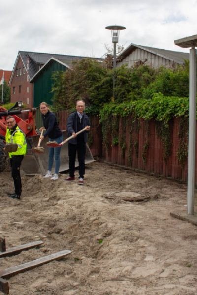 Barrierefreier Ausbau der Bushaltestellen in Schillig