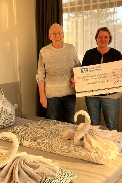 Spende für das Angelika Reichelt Kinder- und Jugendhospiz Joshuas Engelreich