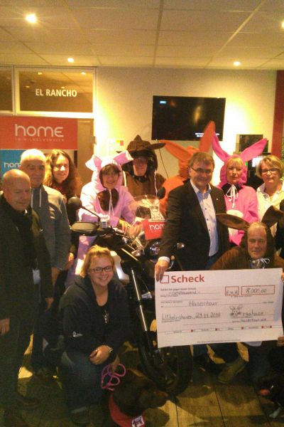 Spendenübergabe der 