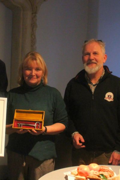 Stifter Stollen Essen im Schloss Jever