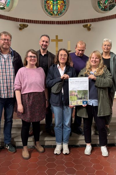 Ehrenfriedhof Wilhelmshaven beim Tag des Offenen Denkmals