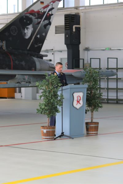 Neue Führung beim Taktischen Luftwaffengeschwader Richthofen