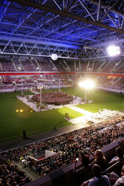 Im Gespräch mit Gerrit Junge, der Leiter des International Youth Convention Choir
