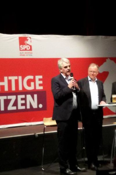 Der niedersächsische Ministerpräsident besucht Wilhelmshaven
