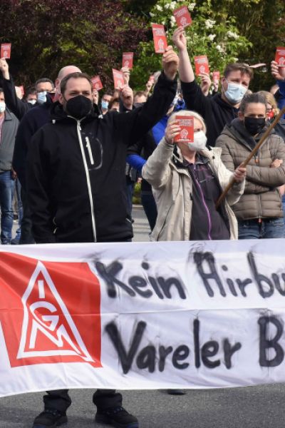 IG-Metall Mitgliederentscheid bei Premium Aerotec