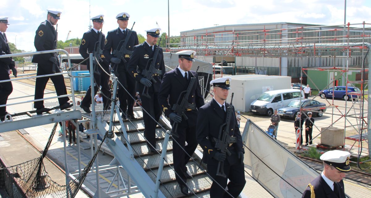 Fregatte außer Dienst gestellt