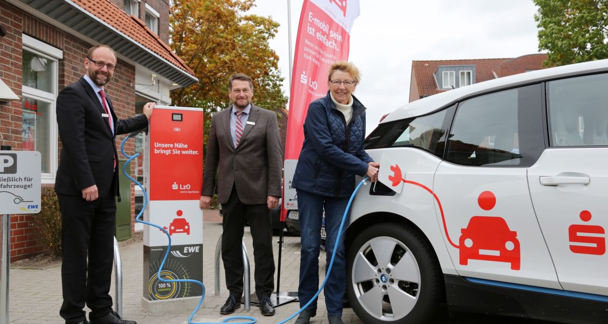 Neue Strom-Tankstelle in Schortens