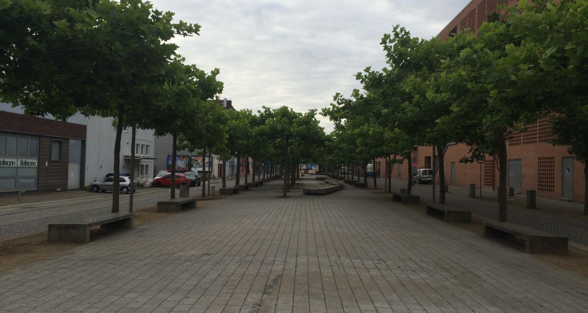 Zu sehen ist die Rambla in Wilhelmshaven.