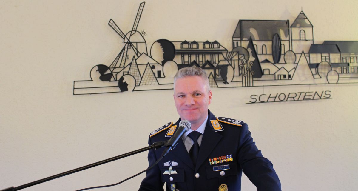 Neujahresempfang bei der Luftwaffe in Upjever