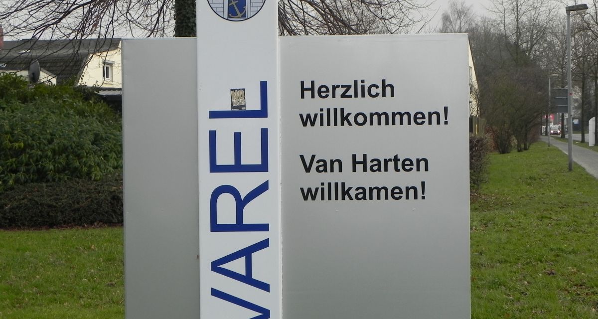 Steele Ortseingang Varel