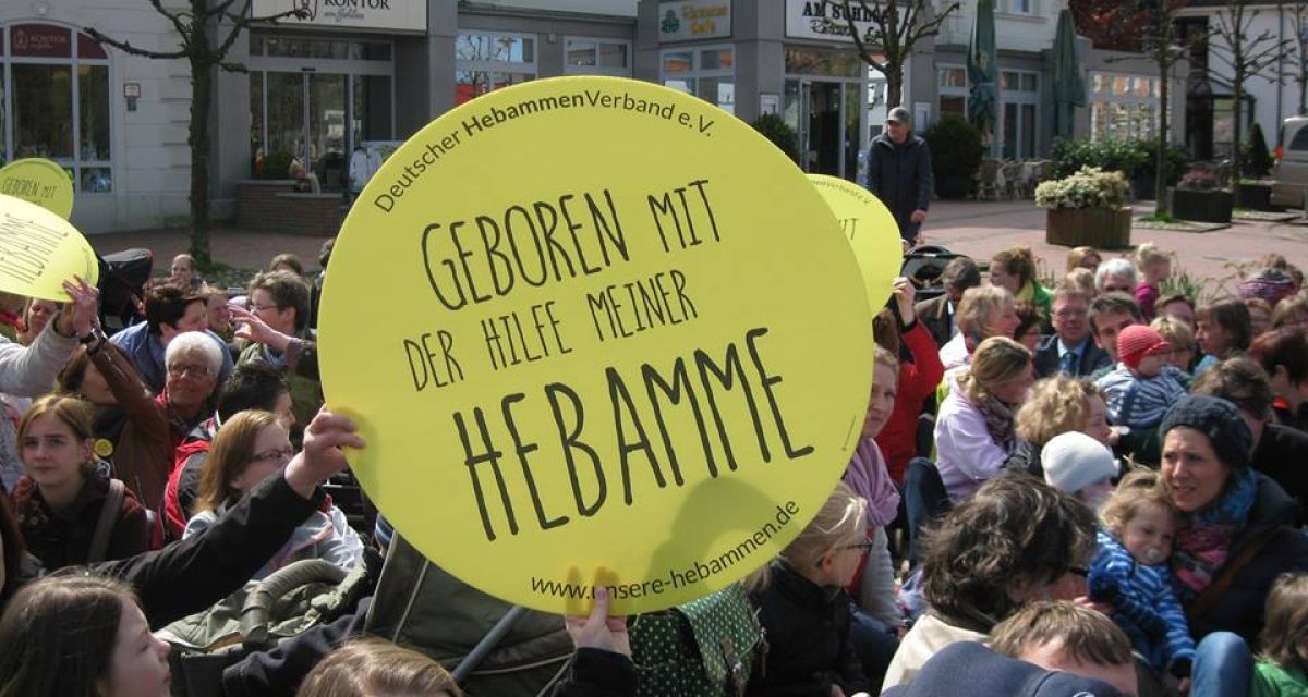 Geboren mit der Hilfe meiner Hebamme