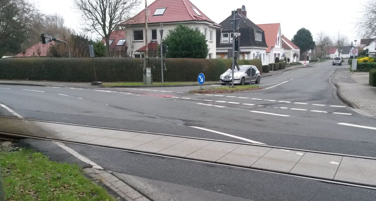 Bahnübergang Sande