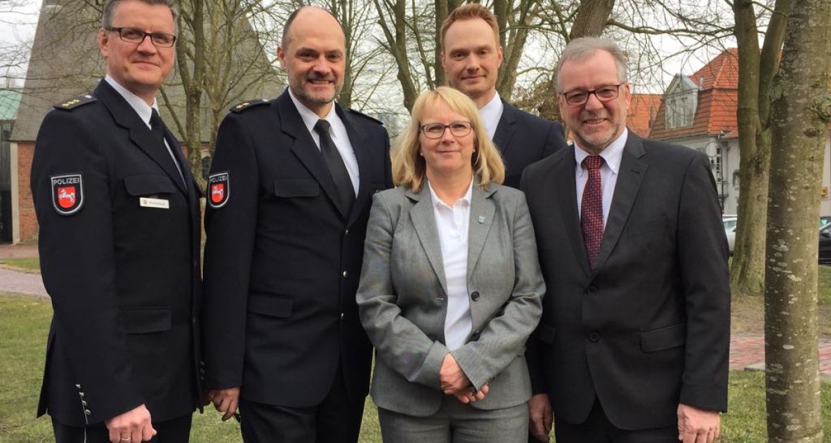 Amtseinführung des neuen Leiters des Polizeikommissariats Jever