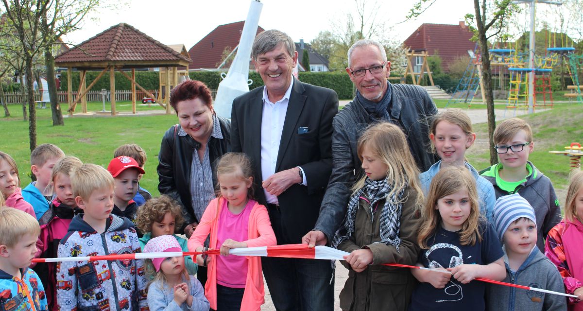 Eröffnung Spielplatz Marienhof