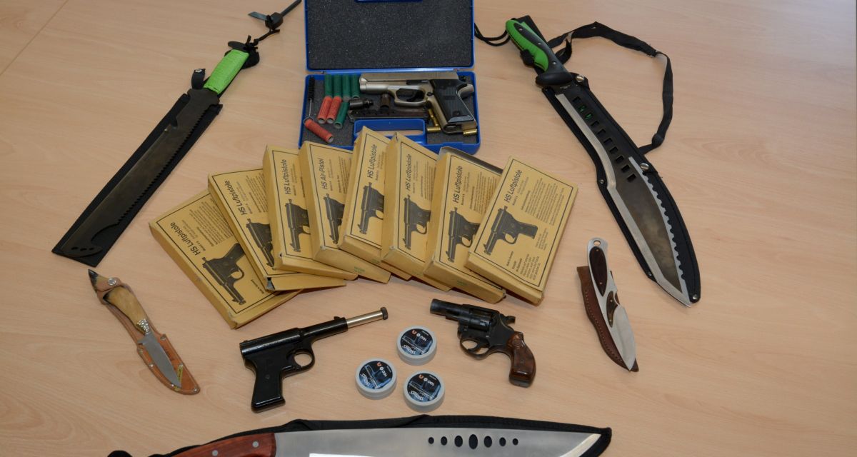 Mehr als 10.000 Waffen abgegeben