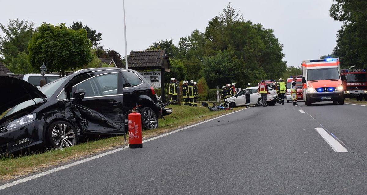 Schwerer Unfall auf der L810
