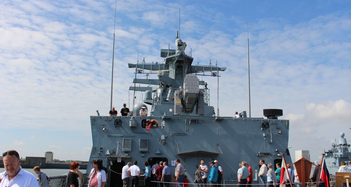 Tag der Bundeswehr, Korvette Erfurt