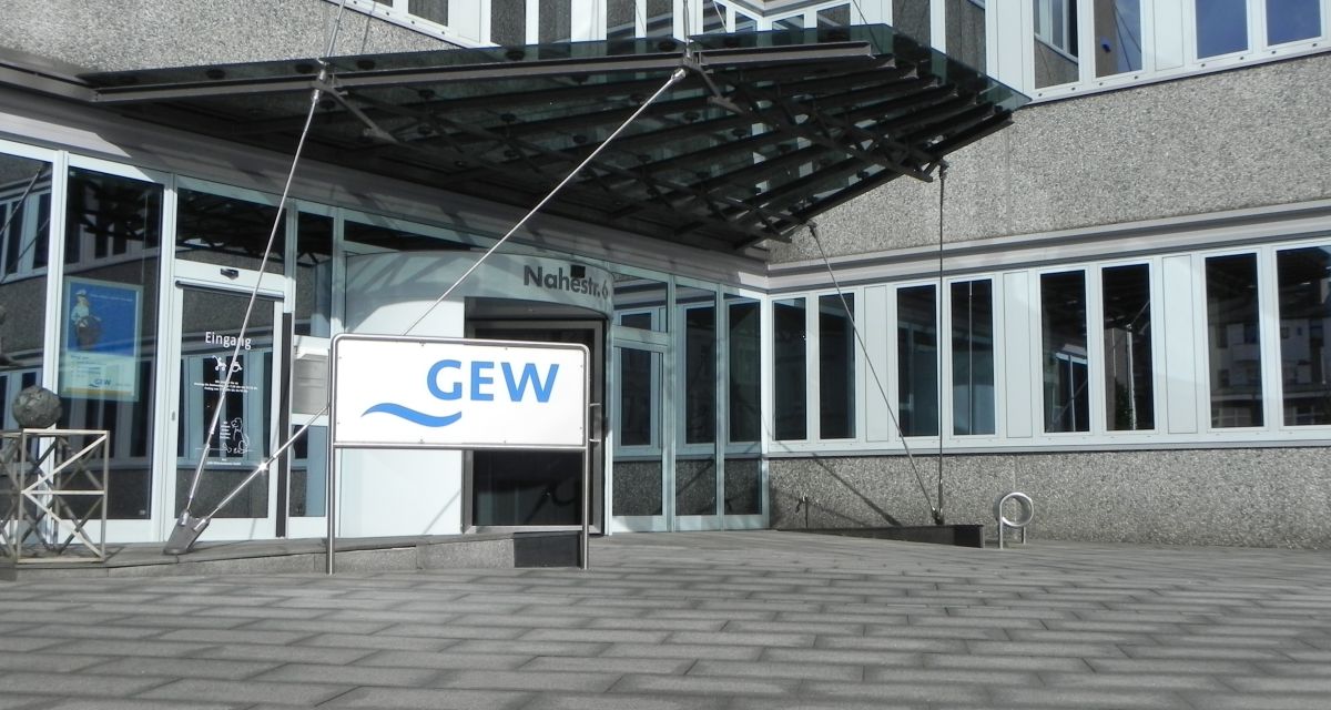 Eingang GEW Nahestraße