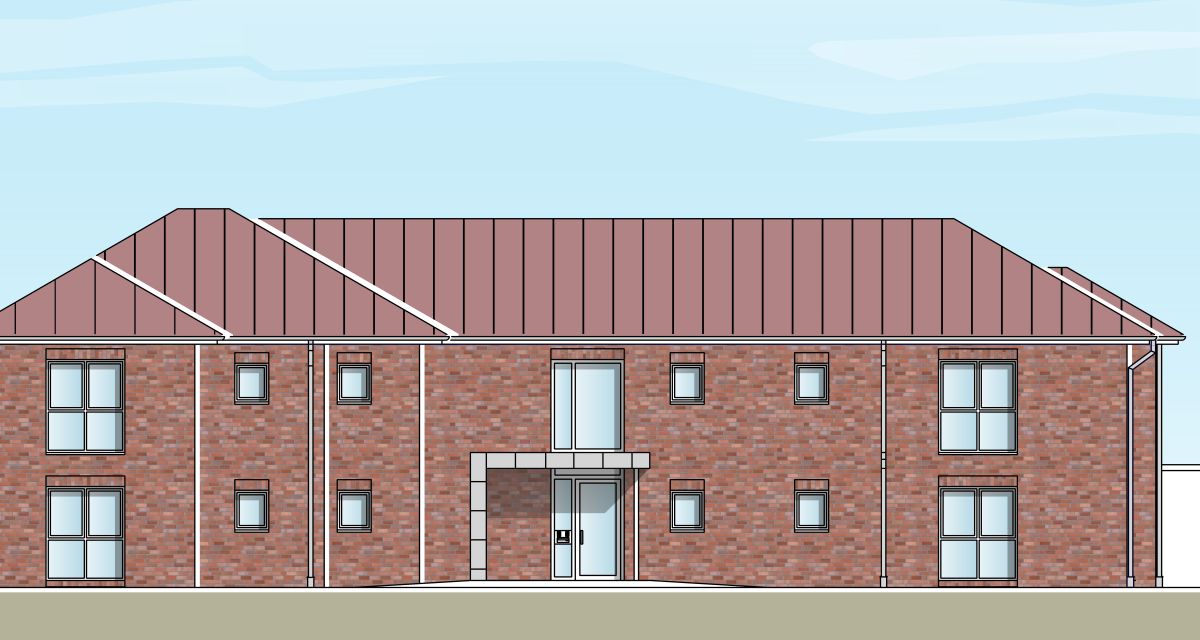 Erweiterung am Wohnheim Sande