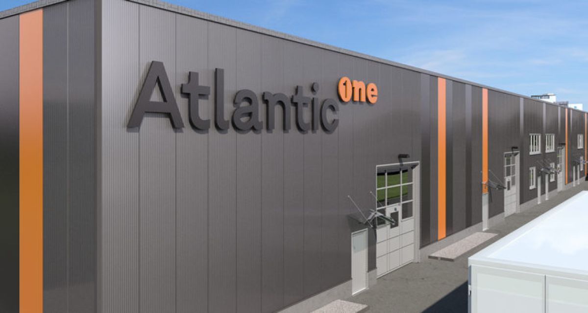 Computerzeichnung eines Gebäudes