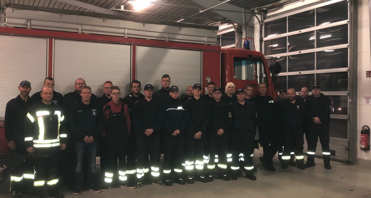 Kreisfeuerwehrbereitschaft Friesland unterstützt bei Moorbrand