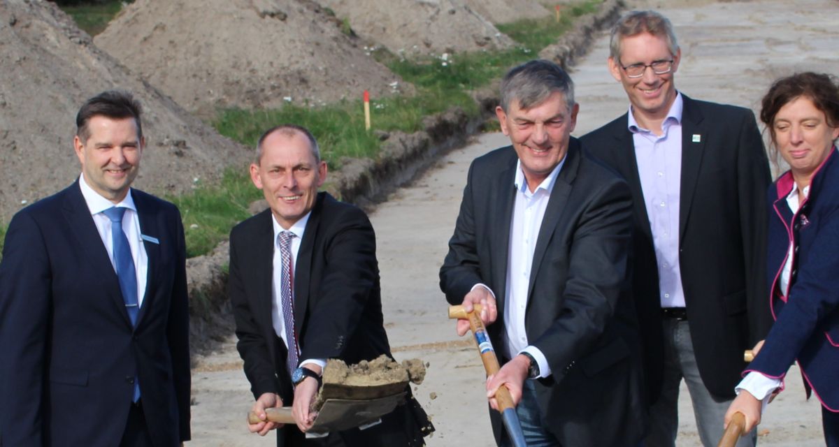 Erster Spatenstich für Wohnbaugebiet „Kramermarktwiese“