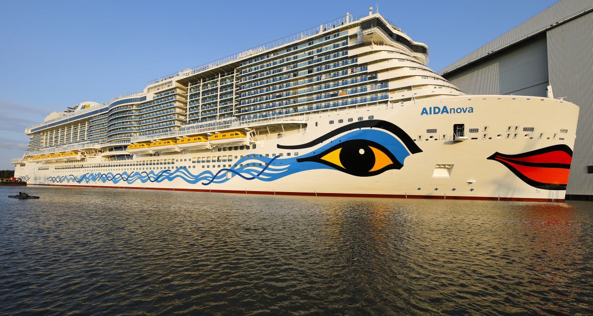 Das Kreuzfahrtschiff