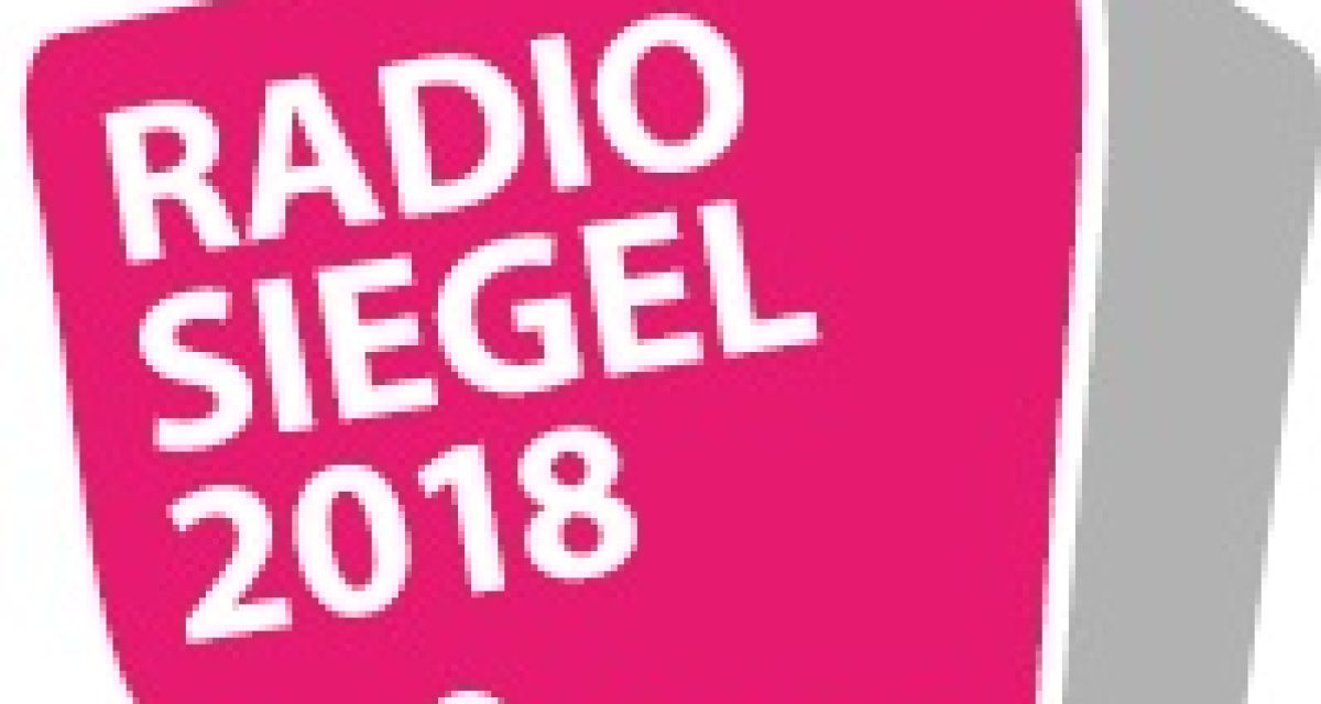 Radio Jade erhält Radiosiegel 2018