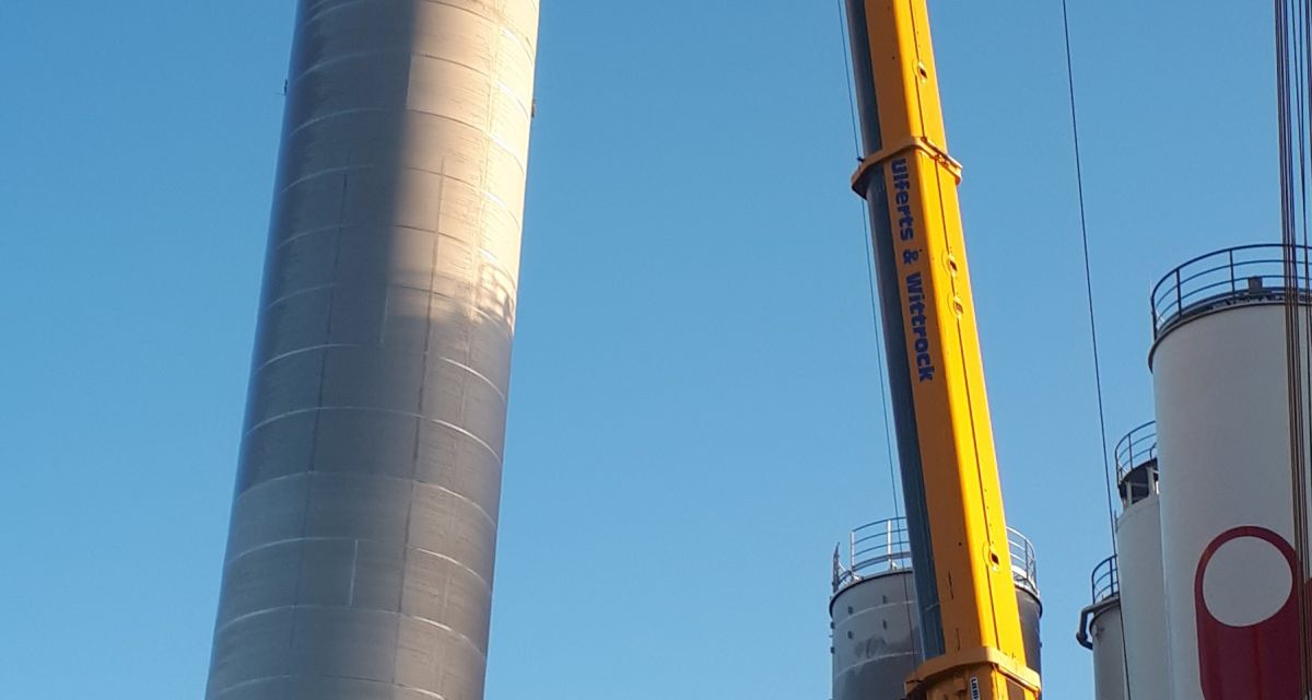 Tanks in Varel aufgestellt