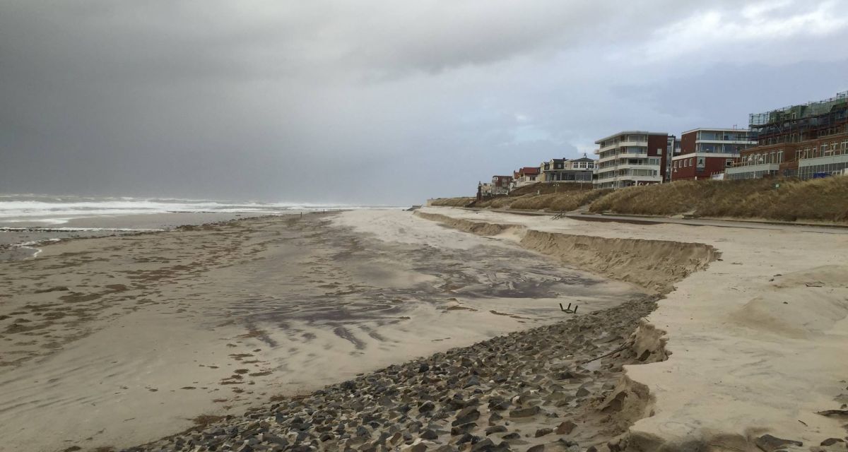 Sturmschäden auf Wangerooge