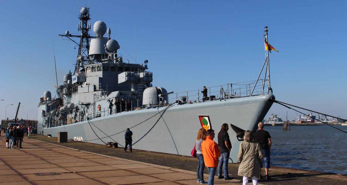 Fregatte Augsburg kommt zurück