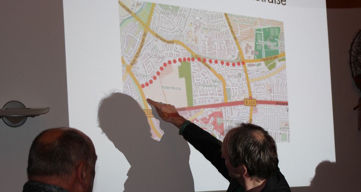 Die SPD diskutiert über das Planfeststellungsverfahren zum Durchbau der Friedenstraße