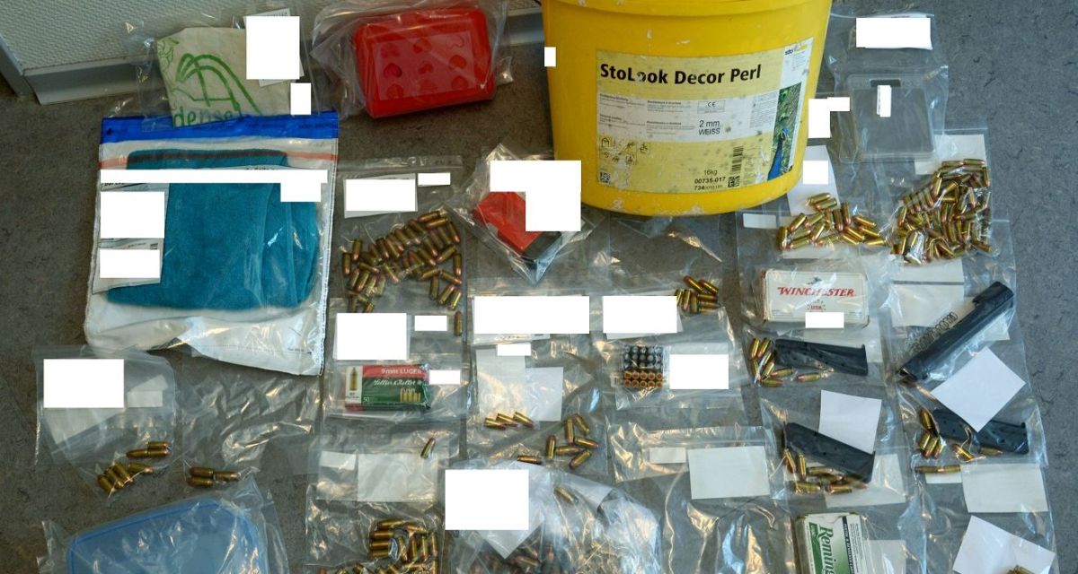 Polizei sucht Munitionsbesitzer