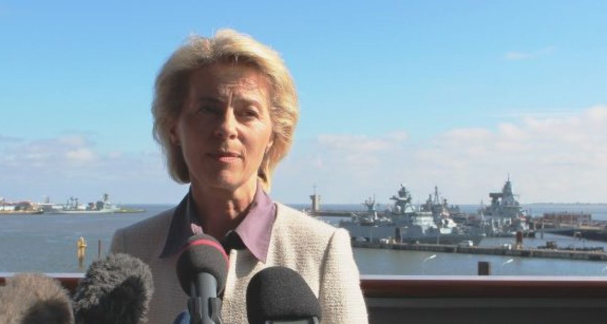 Zu sehen ist Ursula von der Leyen.