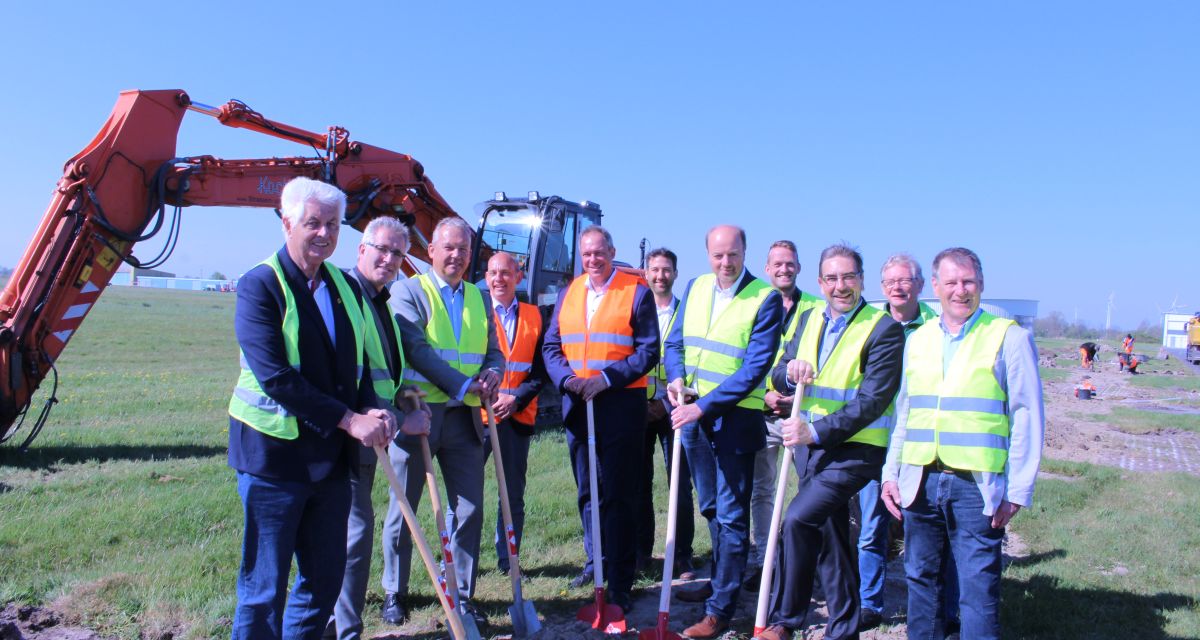 Neue Landebahn für den Jade Weser Airport in Mariensiel