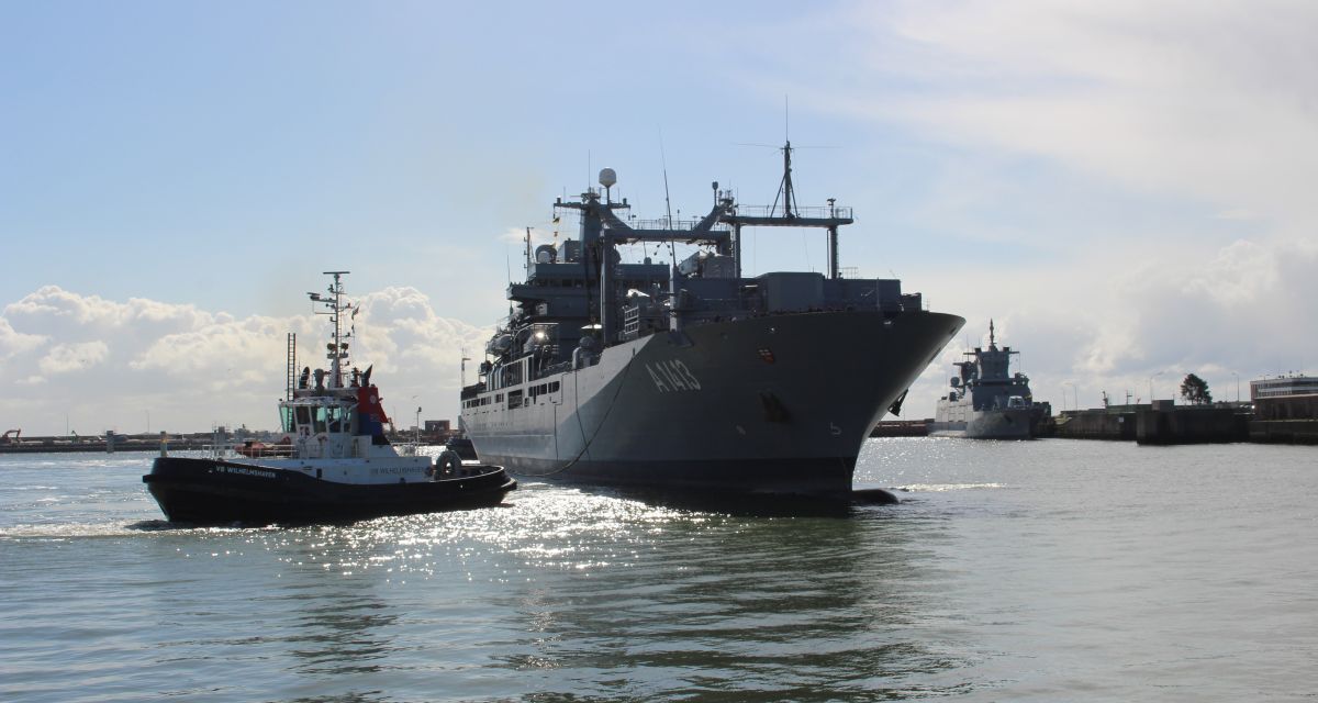 „Bonn“ zurück in Wilhelmshaven