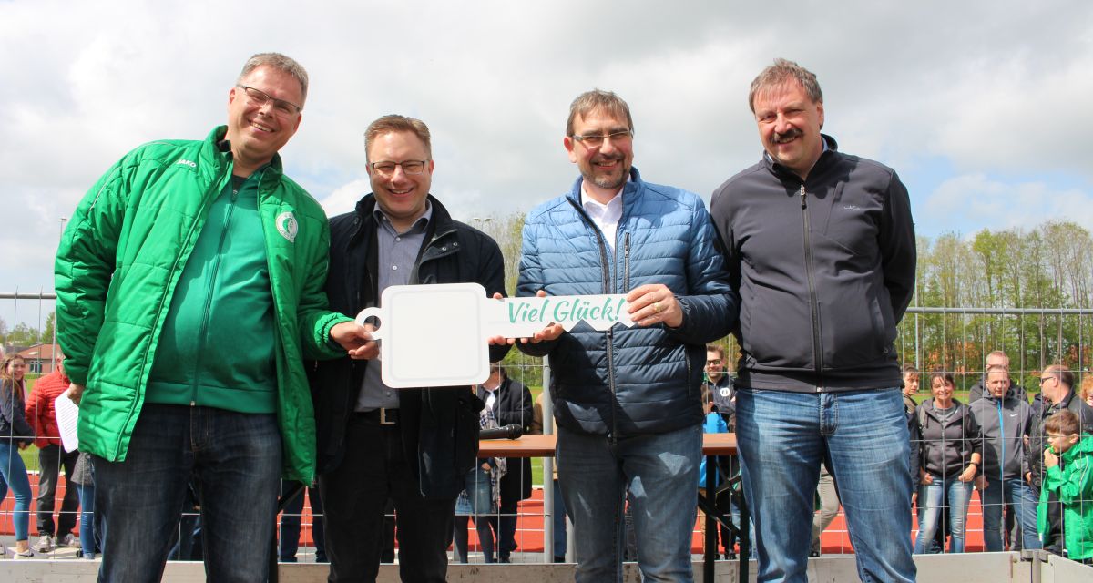 Sportforum an der Jahnstraße eröffnet