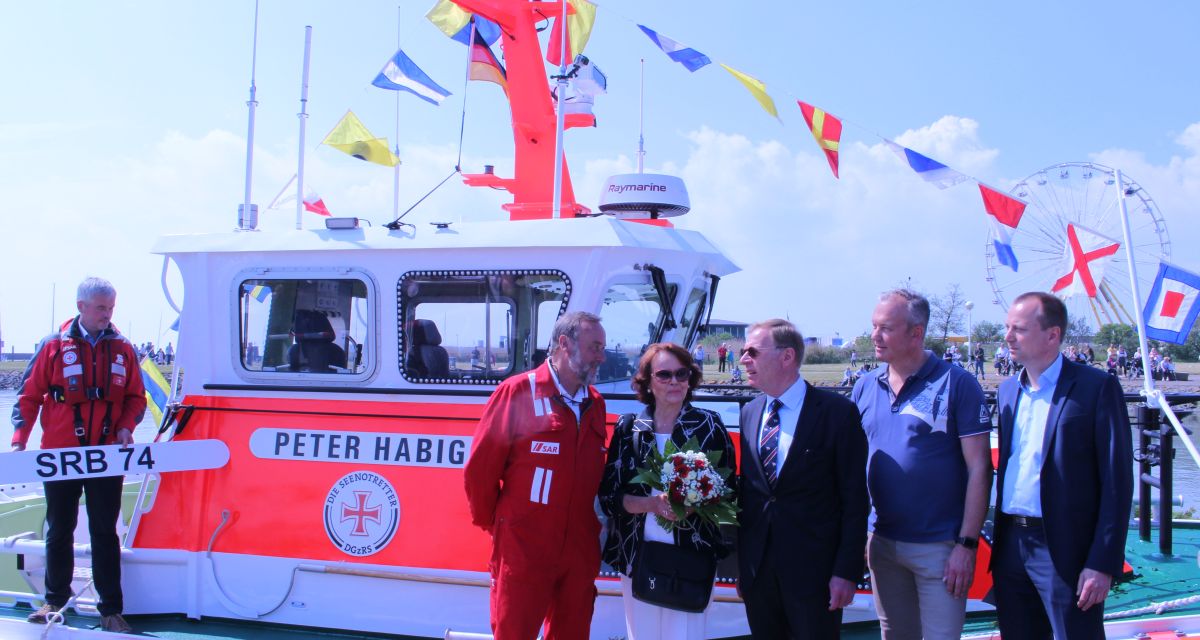 Neues Seenotrettungsboot für Wilhelmshaven