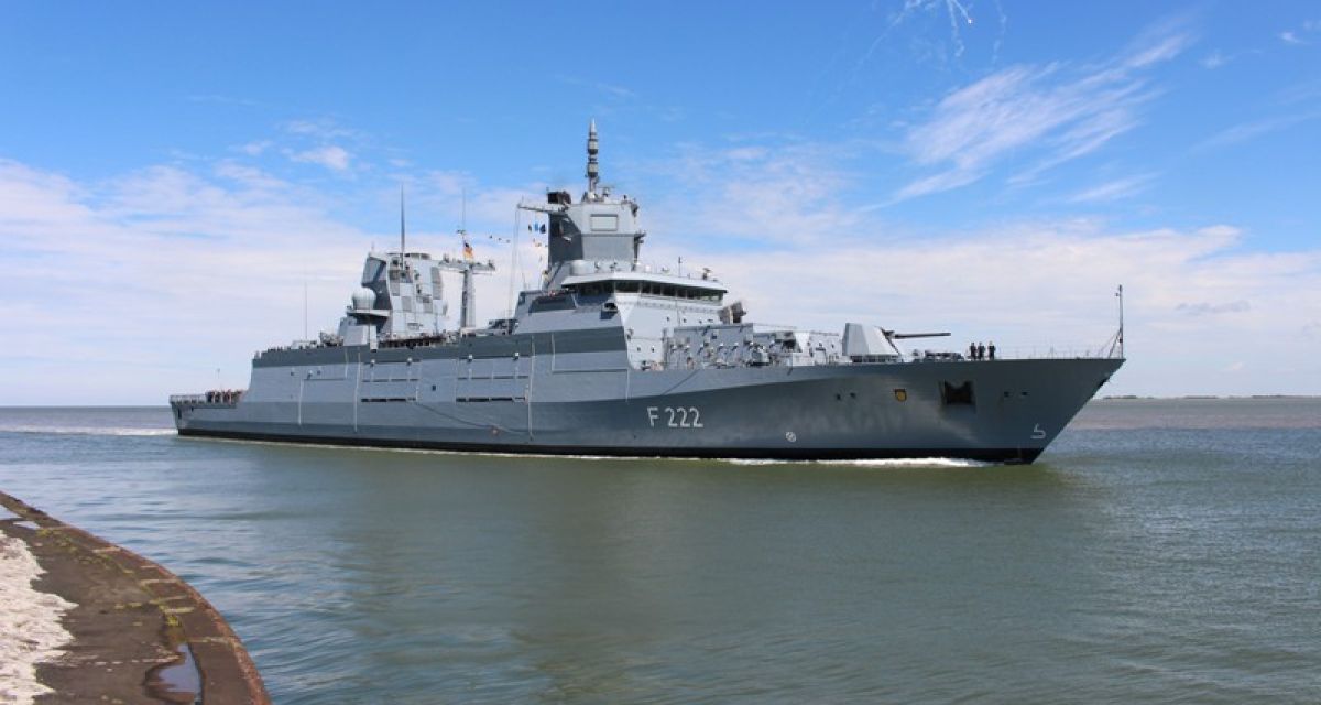 Neue Fregatte in Wilhelmshaven