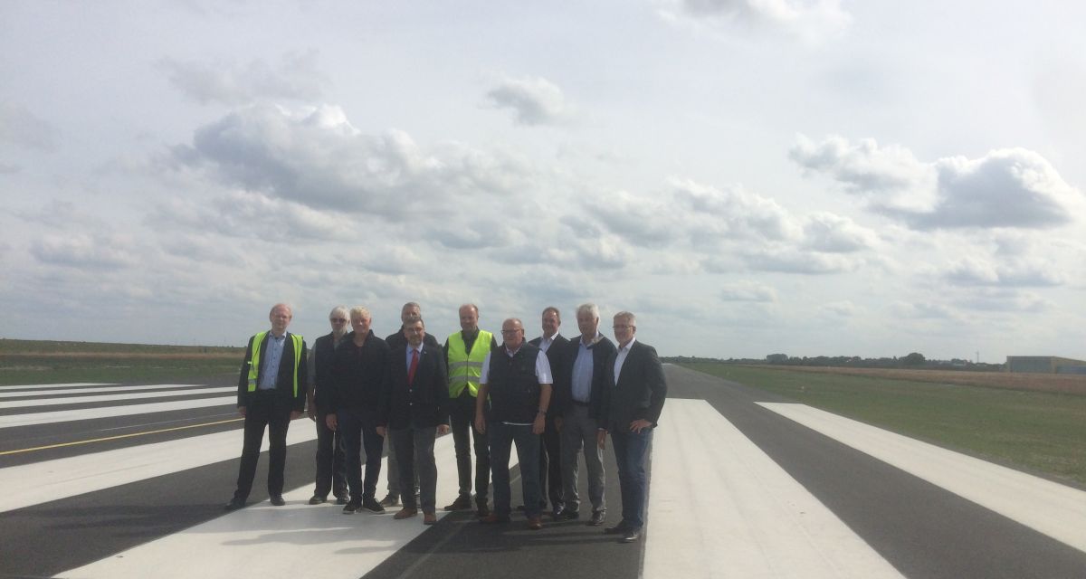 Landebahn am JadeWeserAirport saniert