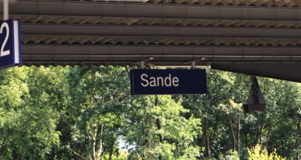 Gleisumbau in Sande startet bald