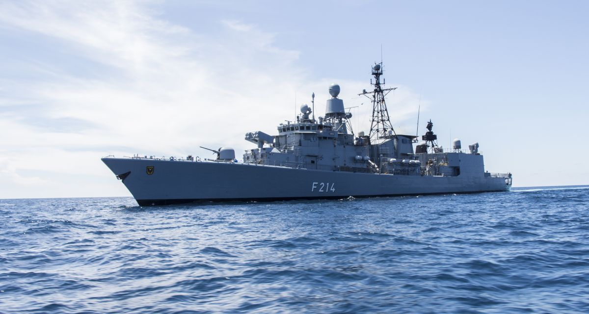 Kommandowechsel auf der „Lübeck“