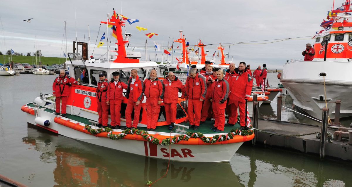 Neues Seenotrettungsboot für Horumersiel getauft